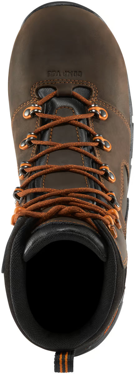 Men's Vicious 6" Brown/Orange NMT