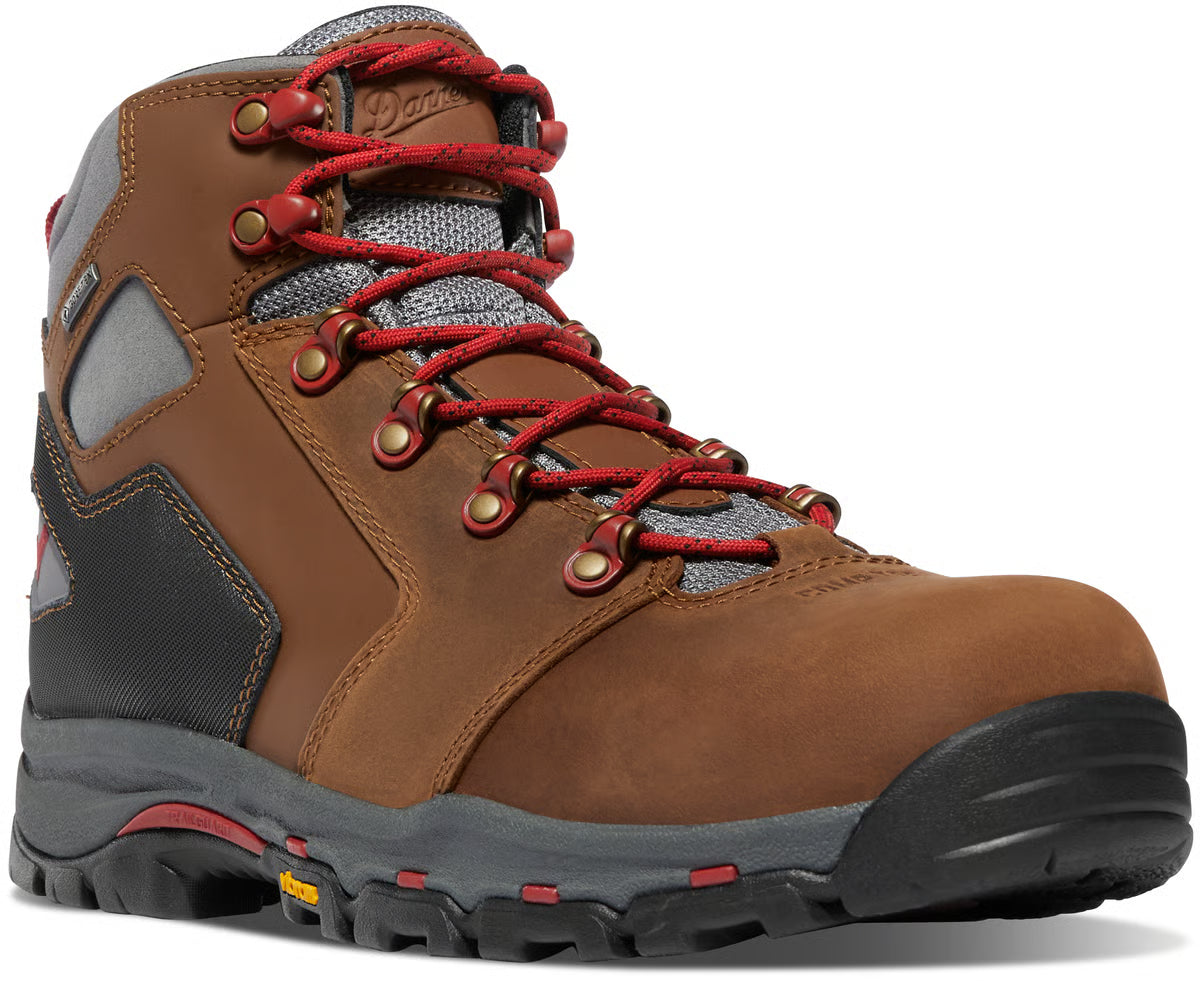 Men's Vicious 4.5" Brown/Red