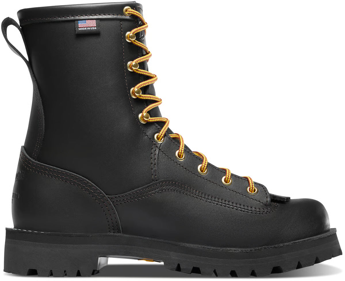 Unisex Rain Forest 8" Black