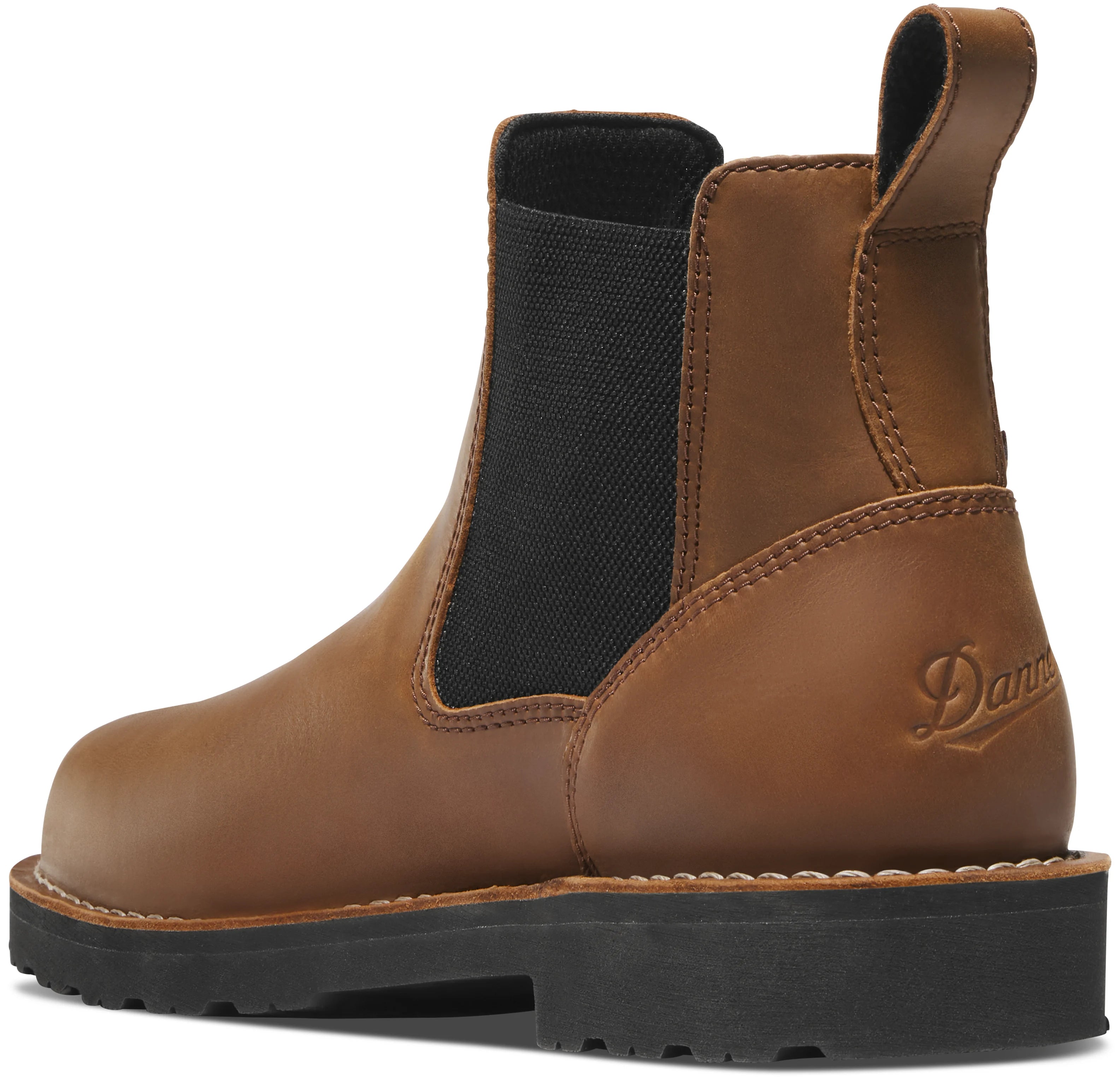 Men's Bull Run Chelsea 6" Tobacco Black Heel