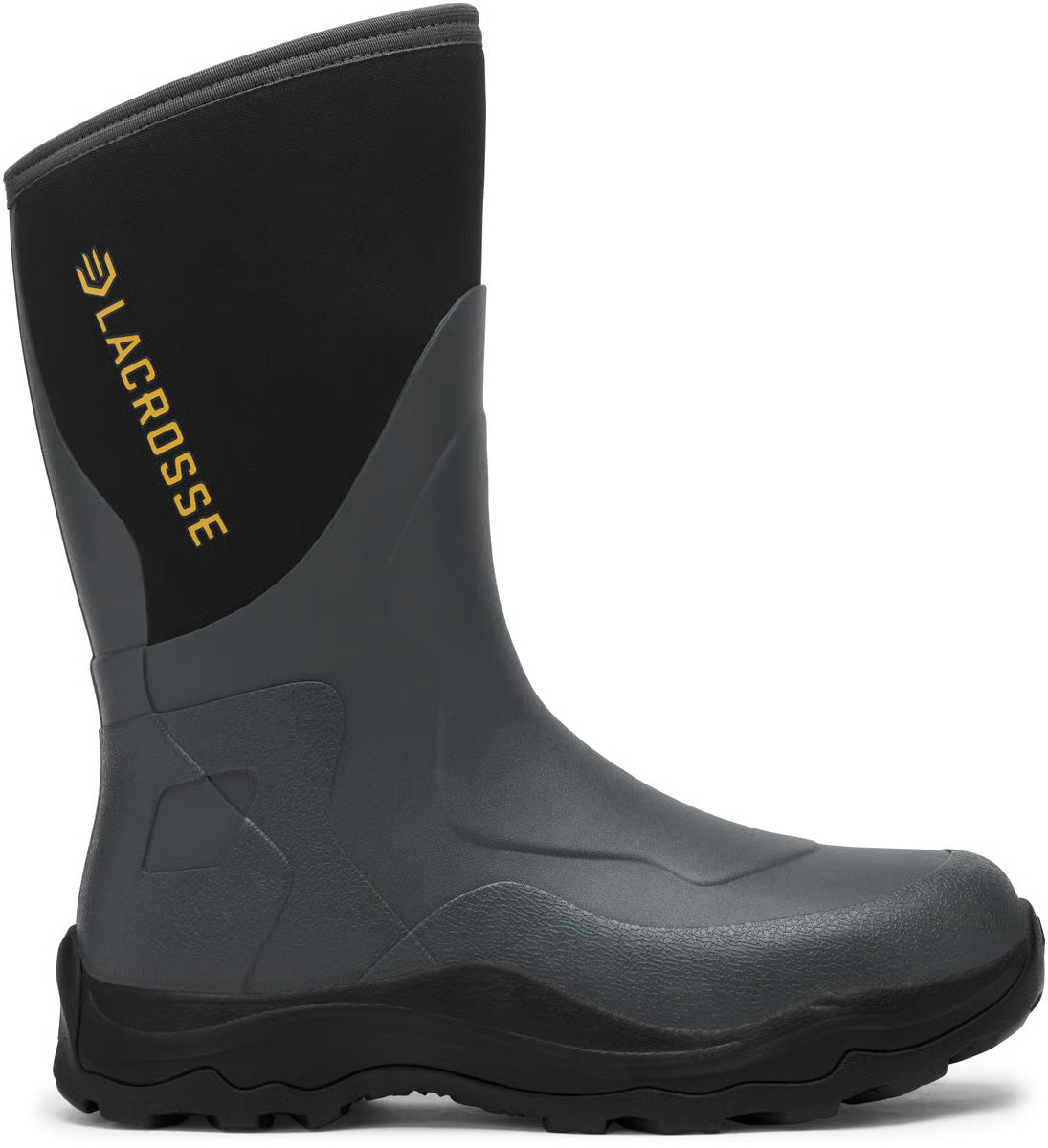 LACROSSE Men's Alpha Agility Field Boot 12" Black/Gray
