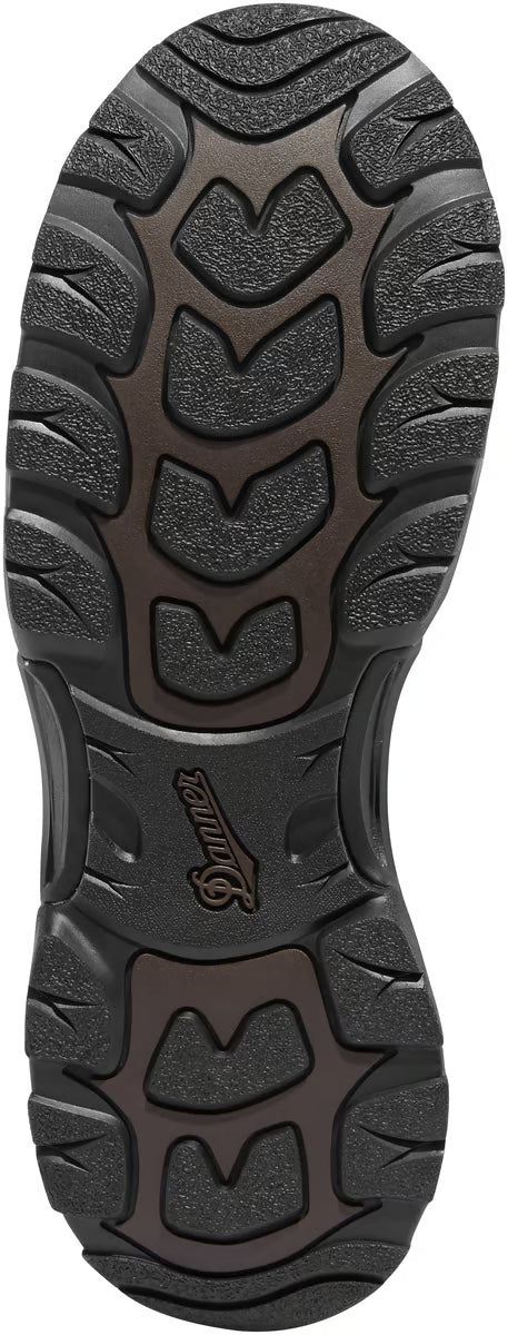 Men's Sharptail Rear Zip 10" Dark Brown