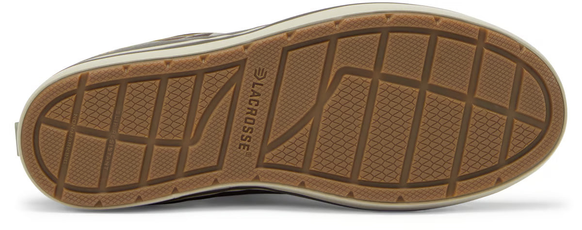 LACROSSE Men's Alpha Deck Boot 6" Black Olive/Camo