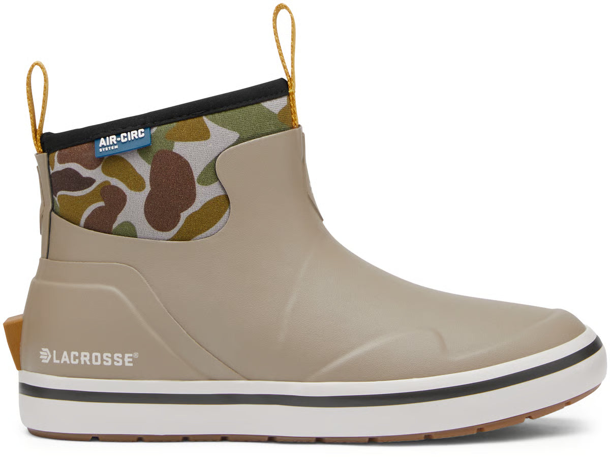 LACROSSE Women's Alpha Deck Boot 6" Timber Wolf/Camo