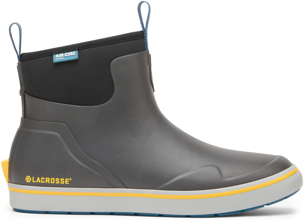 LACROSSE Men's Alpha Deck Boot 6" Dark Shadow