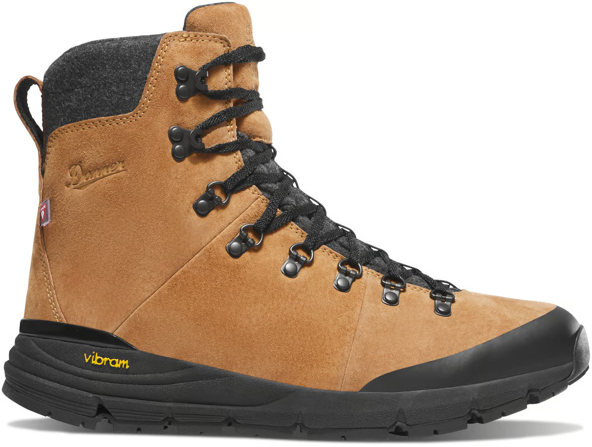 Men's Arctic 600 Side-Zip 7" Bone Brown/Jet Black 200G
