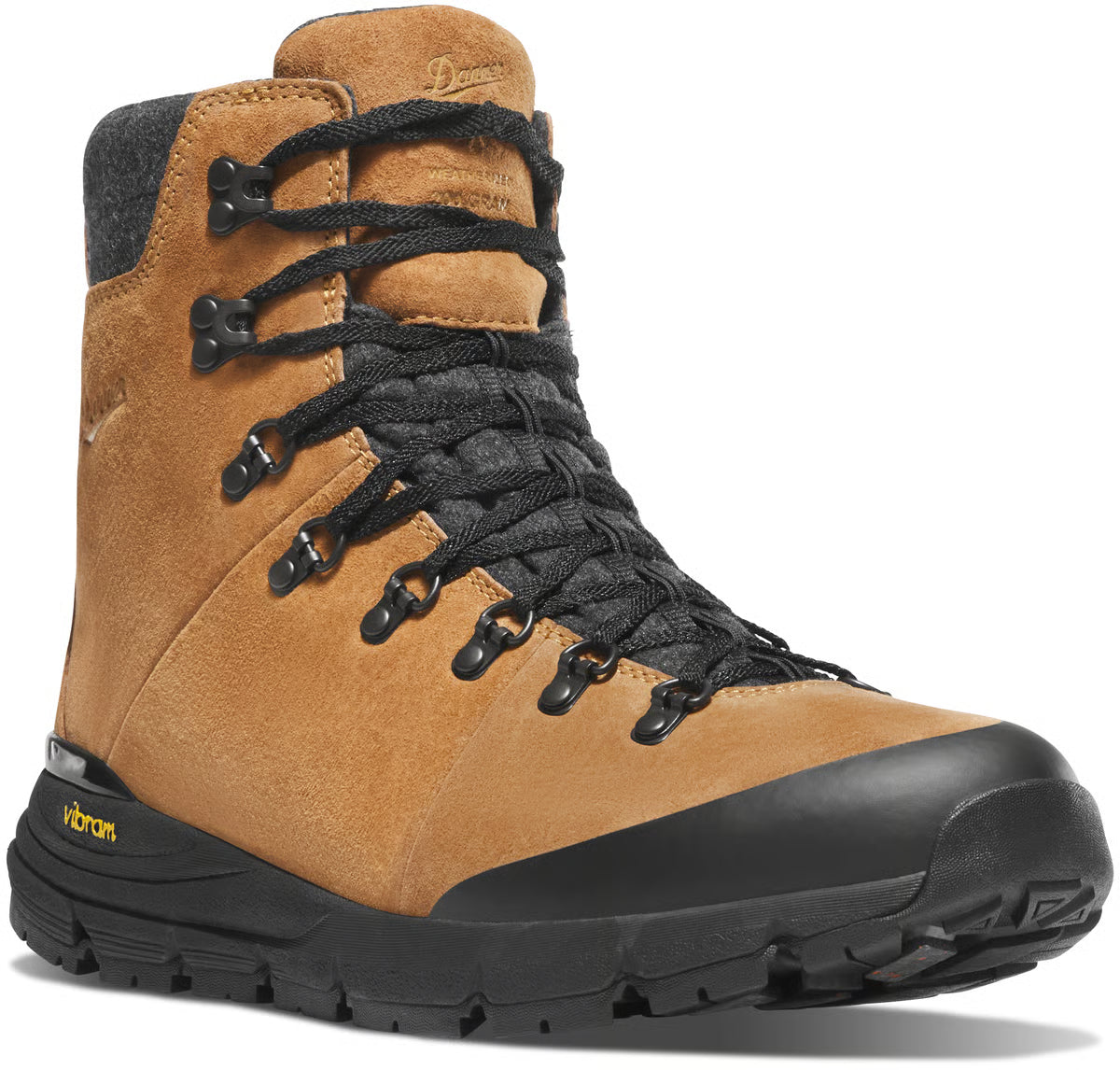 Men's Arctic 600 Side-Zip 7" Bone Brown/Jet Black 200G