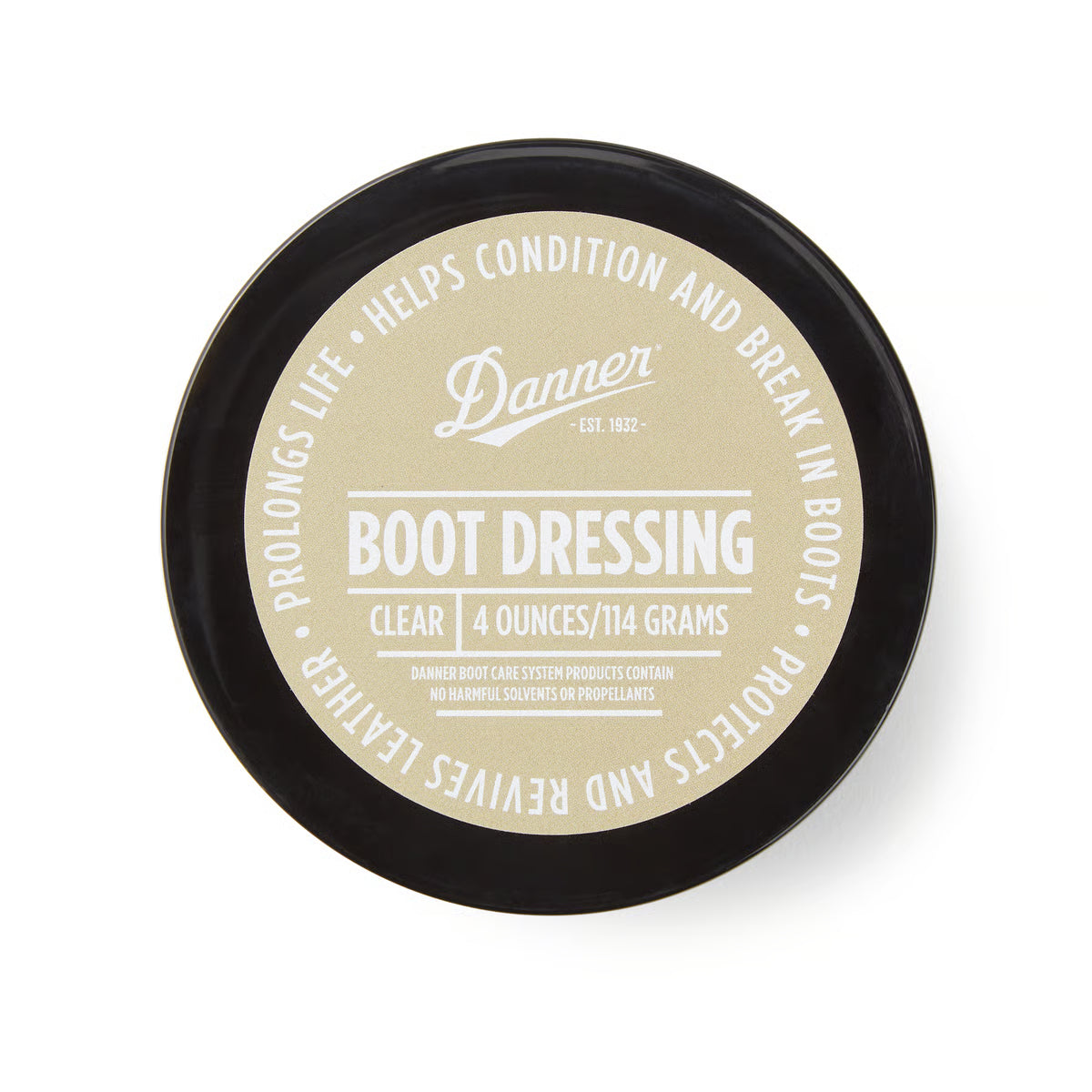 Boot Dressing 4oz Clear
