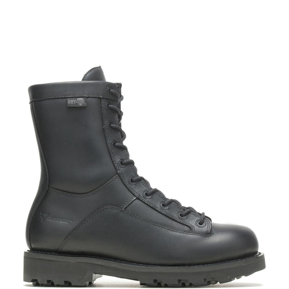 BATES 8" LACE-TO-TOE DURASHOCKS SIDE ZIP DRYGUARD - BLACK