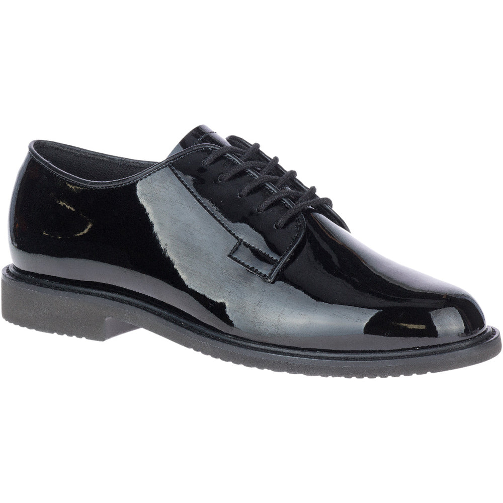 BATES SENTRY OXFORD - BLACK HIGH GLOSS (WOMEN'S)