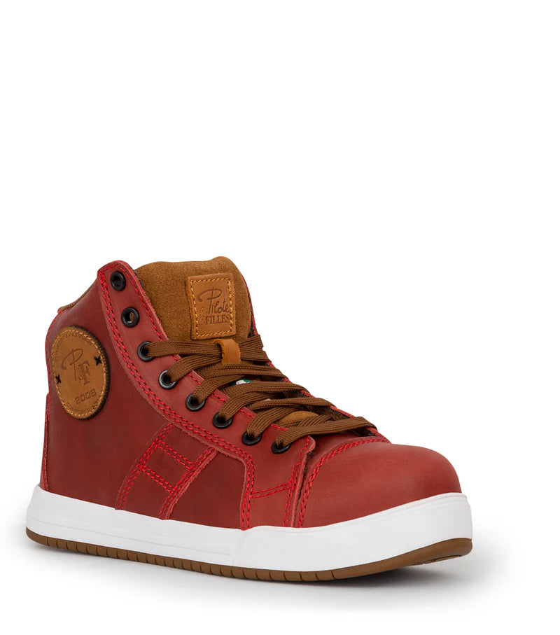 P&F PF690 Women's 6'' High-Top Leather Work Shoes, CSA Metal-Free