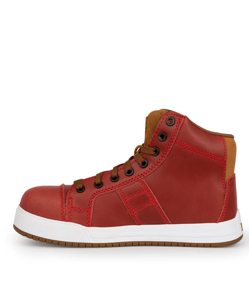 P&F PF690 Women's 6'' High-Top Leather Work Shoes, CSA Metal-Free