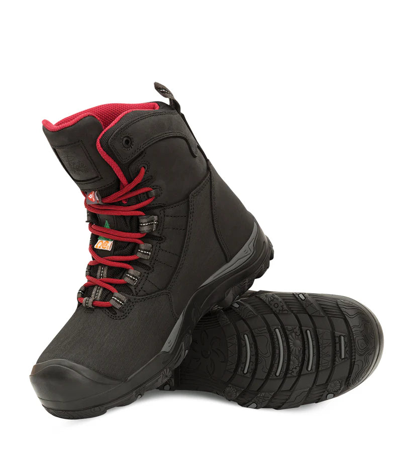P&F PF624 Women's 8" insulated work boots, waterproof membrane, CSA metal-free