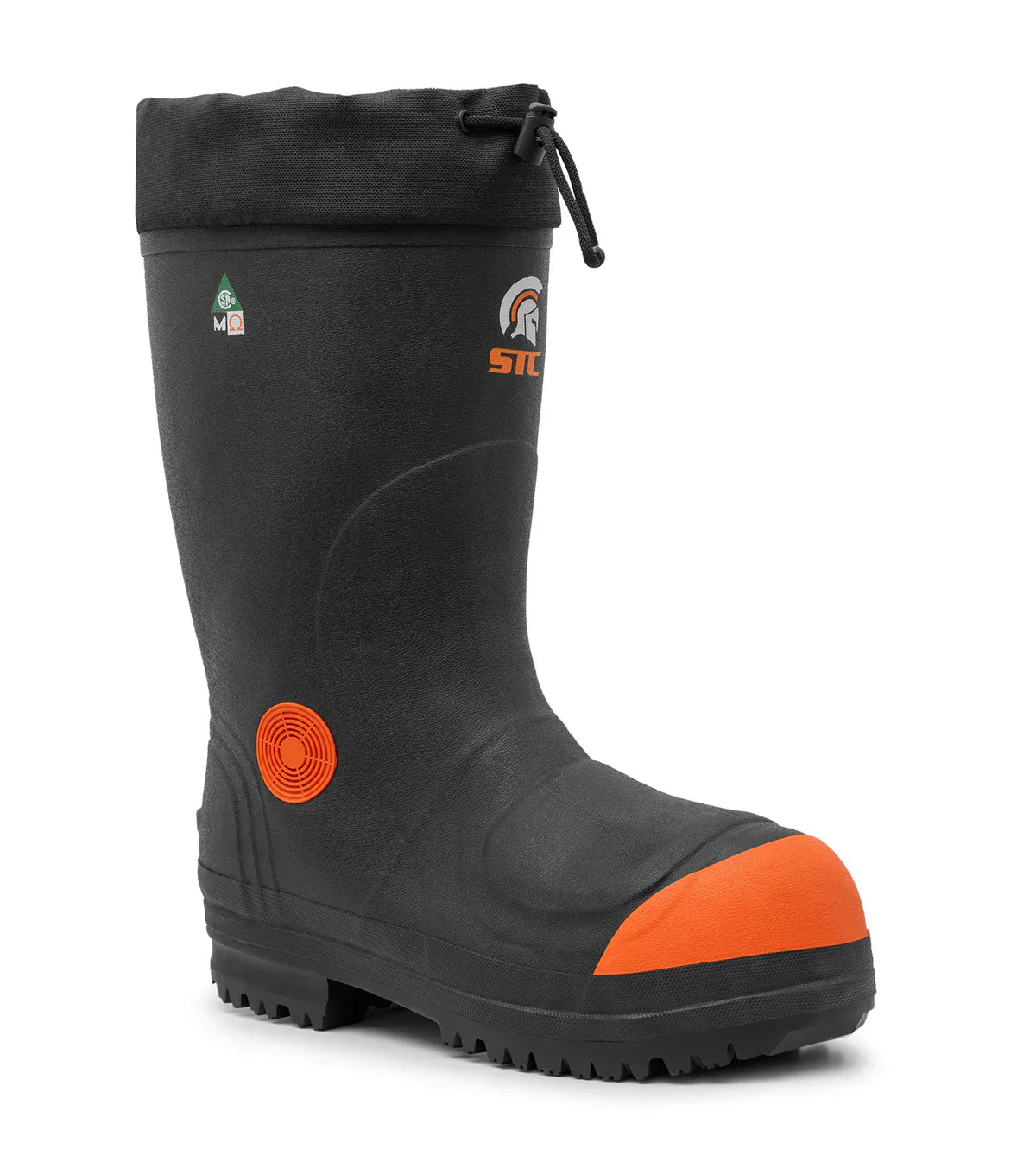 STC Cobalt, Black | 15'' Insulated Rubber Work Boots | Metguard Protection