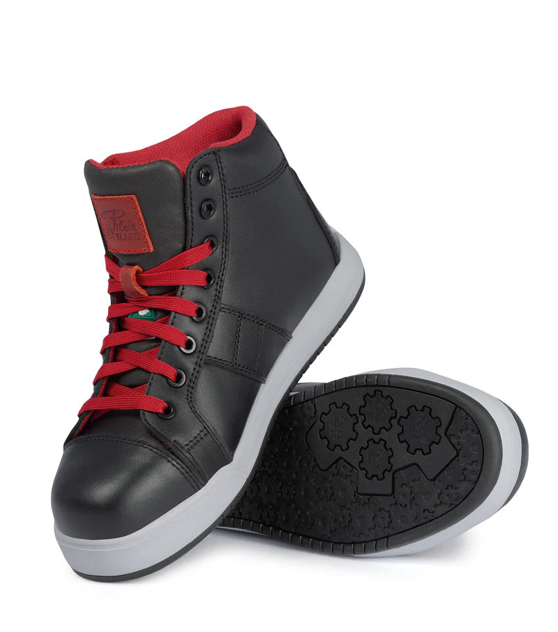 P&F PF690 Women's 6'' High-Top Leather Work Shoes, CSA Metal-Free