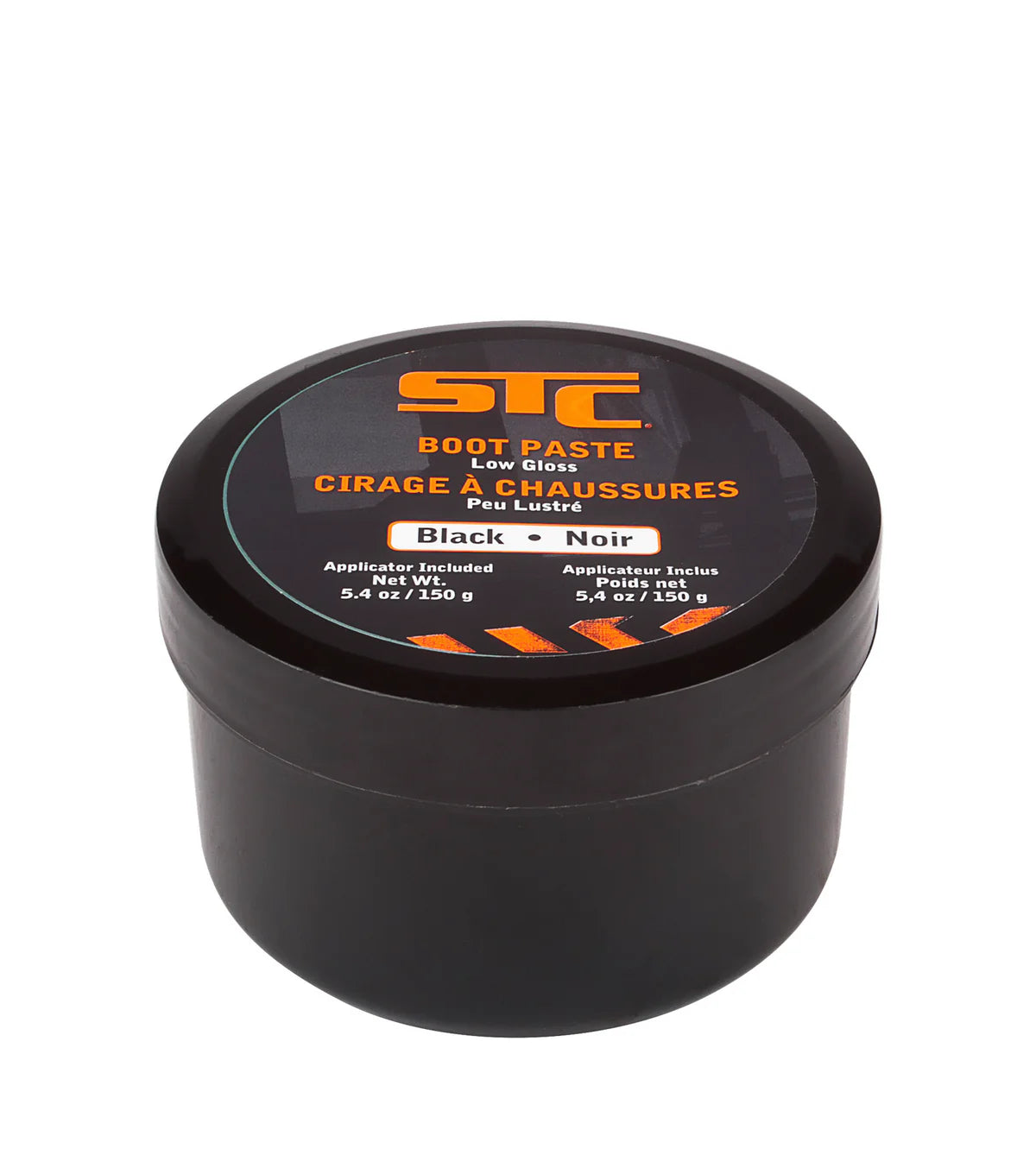 STC Boot Paste, Black | For NFPA Firefighter boots | Applicator included