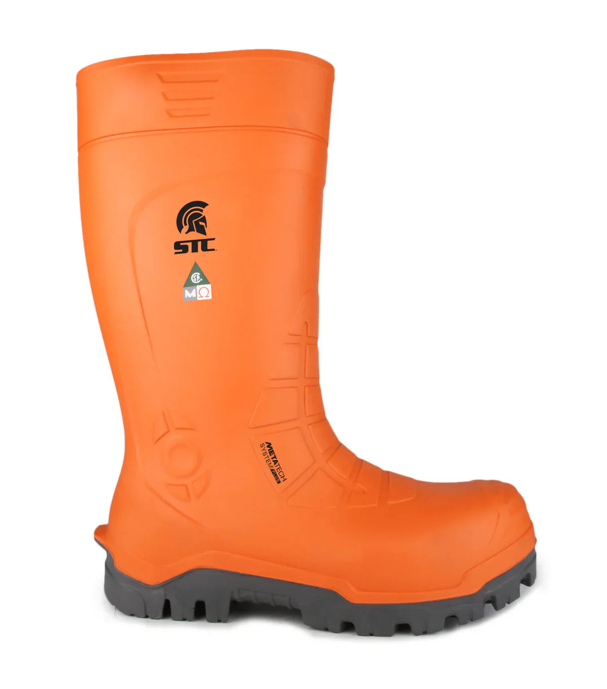 STC Golden, Orange |15'' PU Work Boots | Metguard Protection
