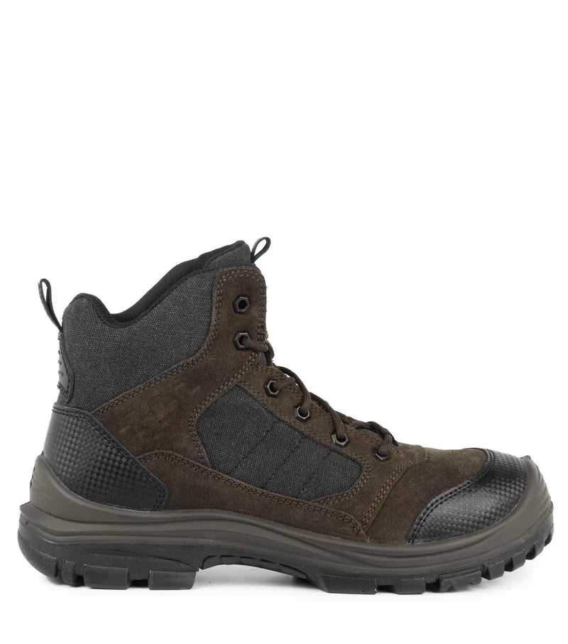 Acton Profast6 6'' CSA Suede & Cotton Work Boots, Metal Free