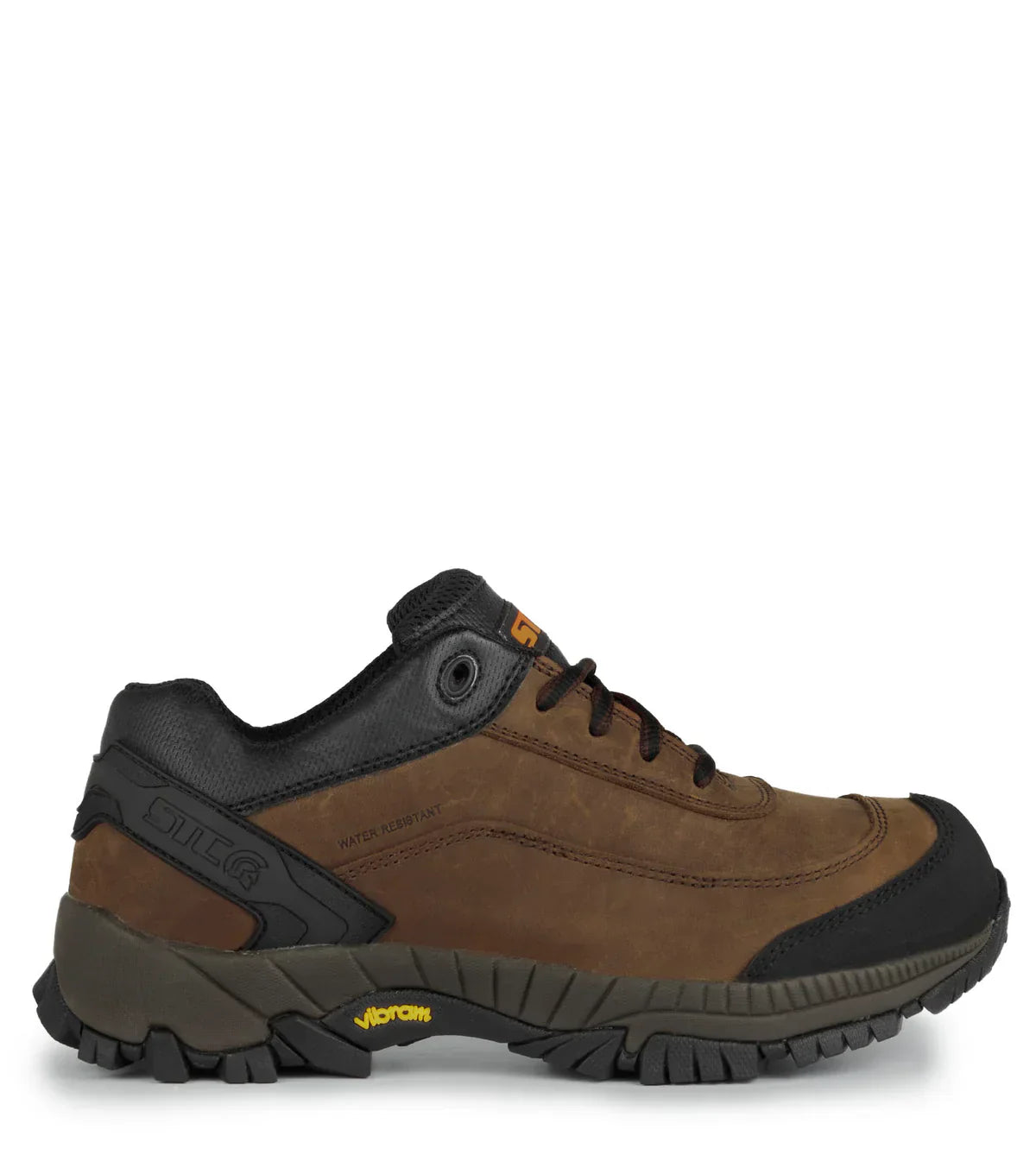 STC Bruce, Brown | Athletic Leather Work Shoes | Vibram TC4+ Outsole