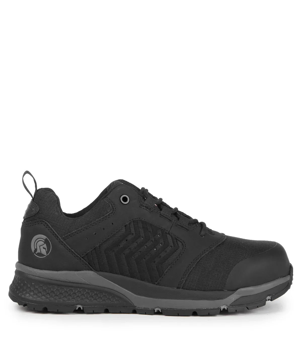 STC Trainer EFit, Black | Athletic Work Shoes | Metal Free & Lightweight