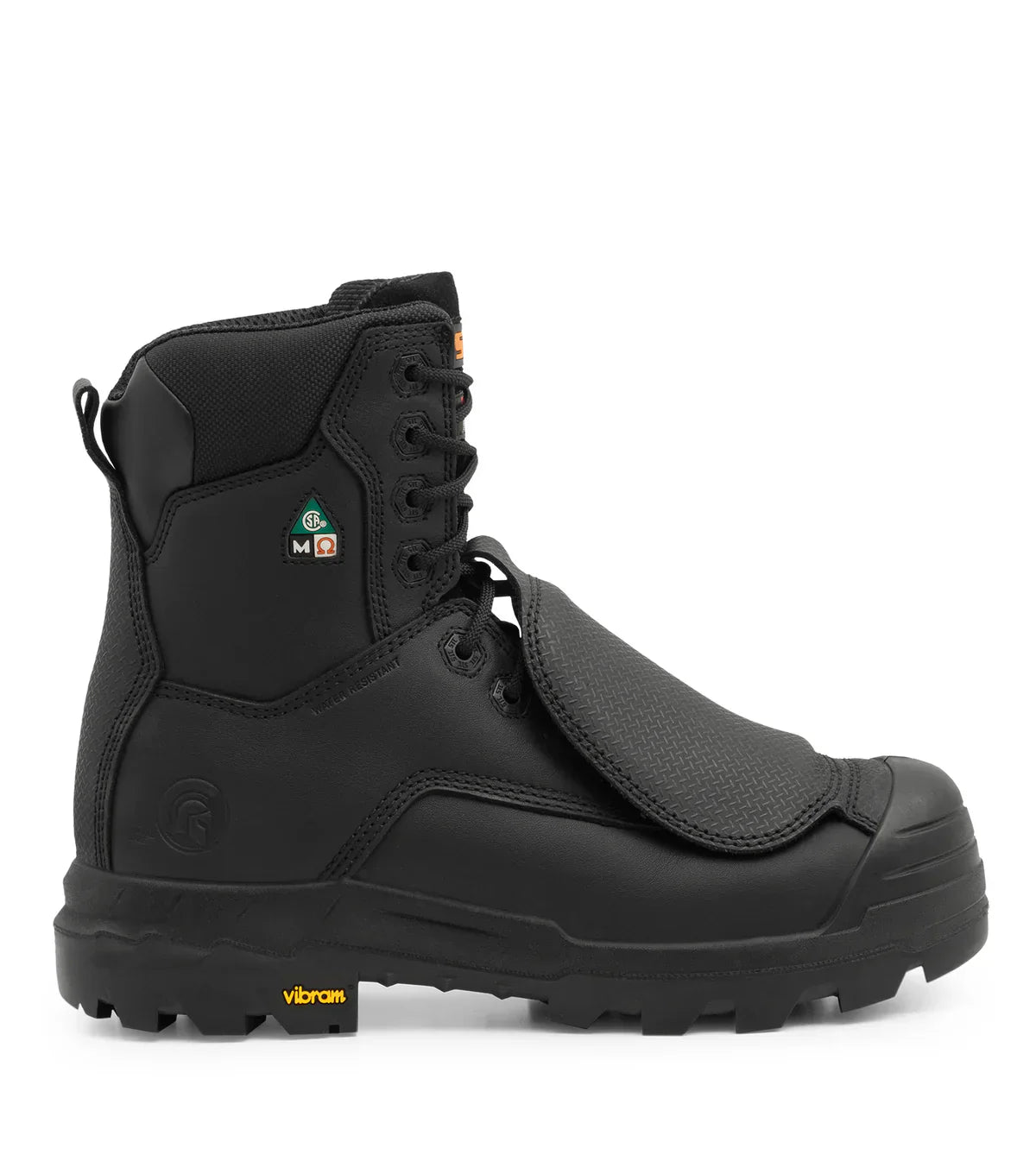 STC Vulcan, Black | 8'' Work Boots with External Metguard | Vibram TC4+