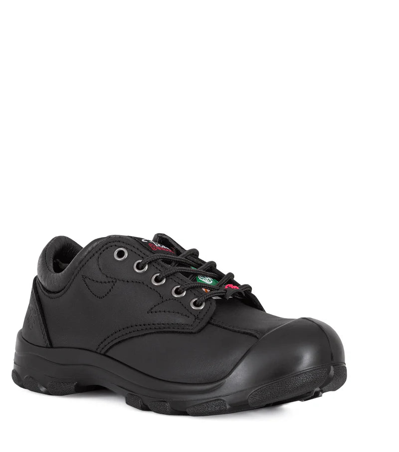 P&F S557 Women's Leather Work Shoes, CSA Steel Toe Cap