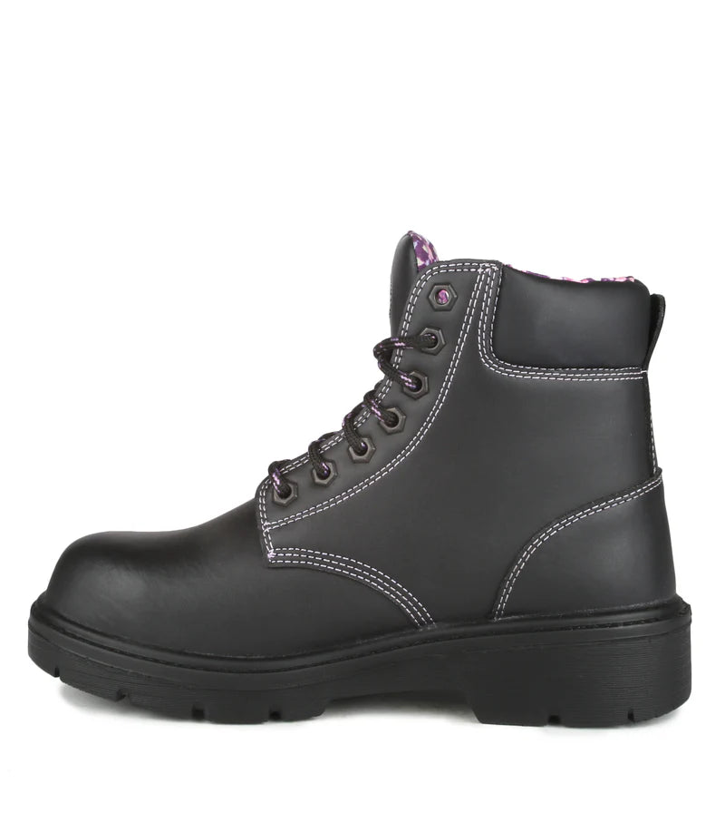 Acton Prolady 5'' CSA Women's Leather Work Boots (Tan/Black)
