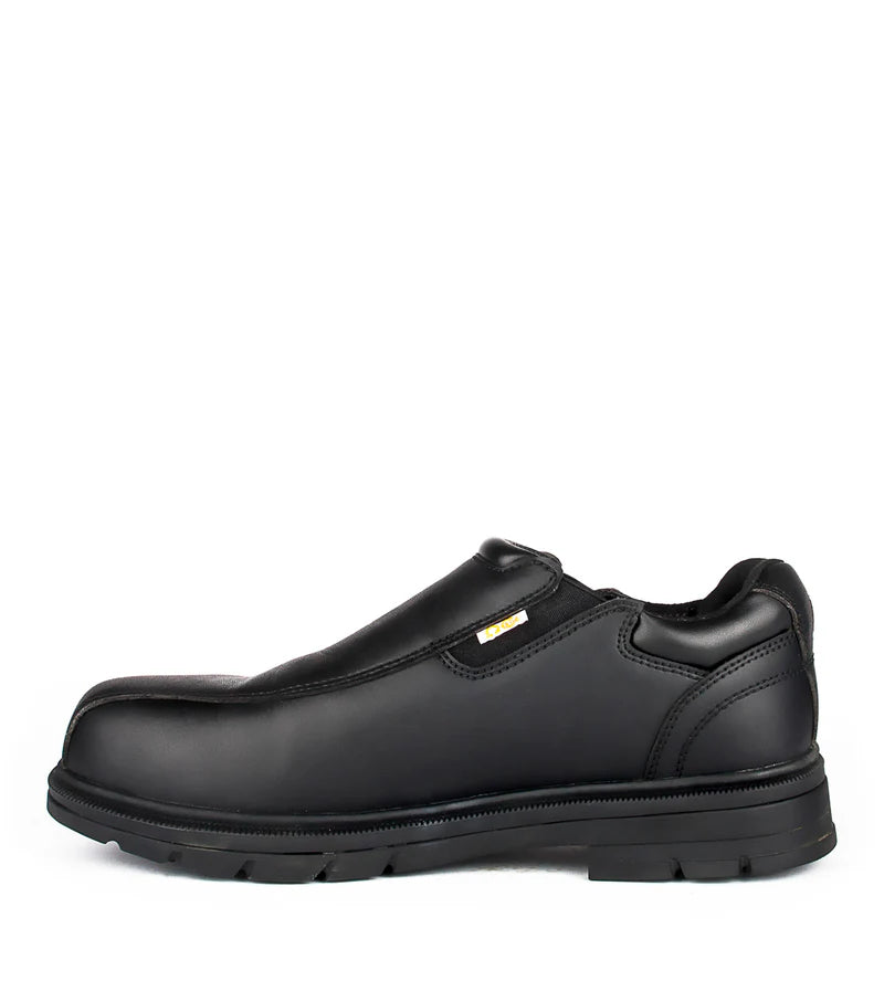 Acton Roosevelt Black CSA Vegan Microfiber Work Shoes