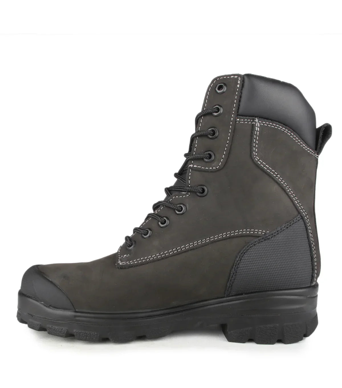 STC Master, Black | 8" Nubuck Leather Work Boots