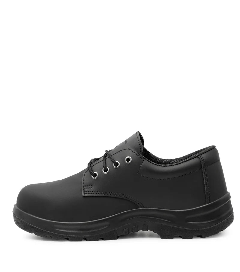 Acton Protect CSA Black Leather Work Shoes