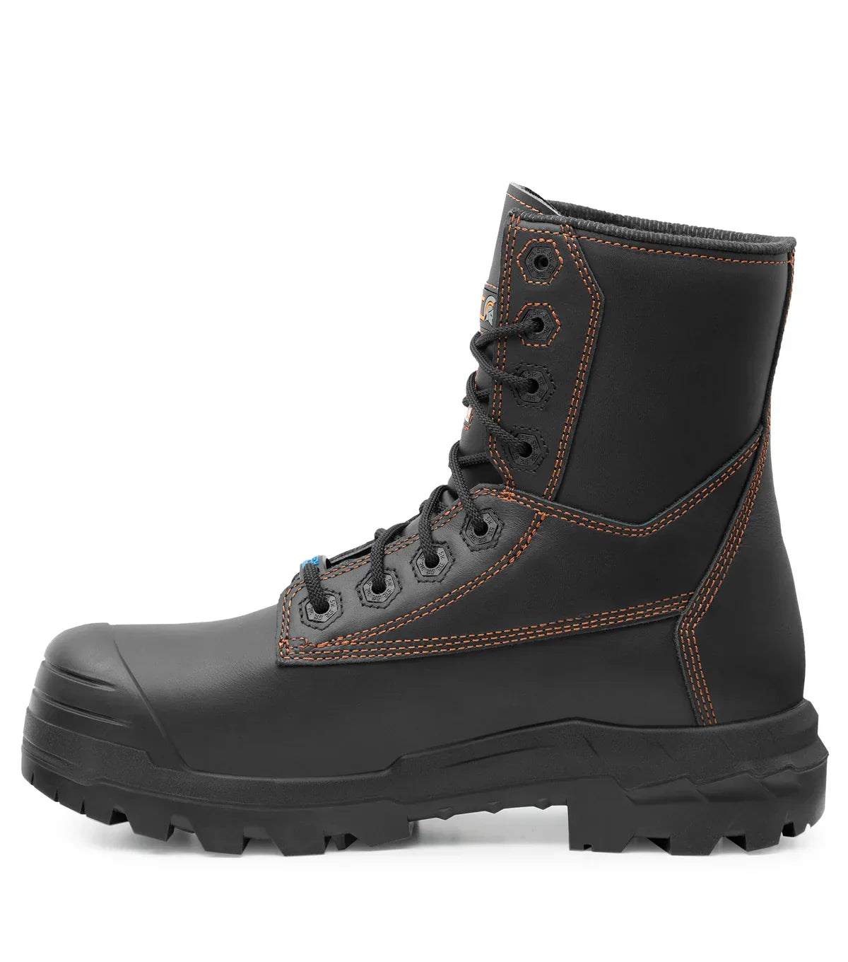STC Metpro Flex, Black | 8" Leather Work Boots | Metguard Protection