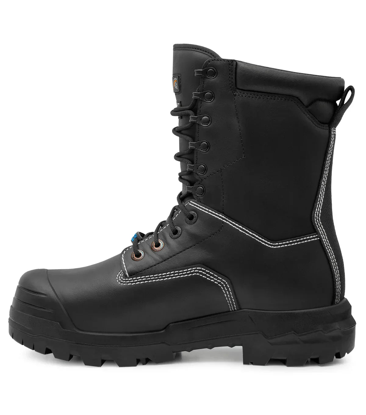 STC Hardrock Flex, Black | 10" Leather Work Boots | Internal Metguard