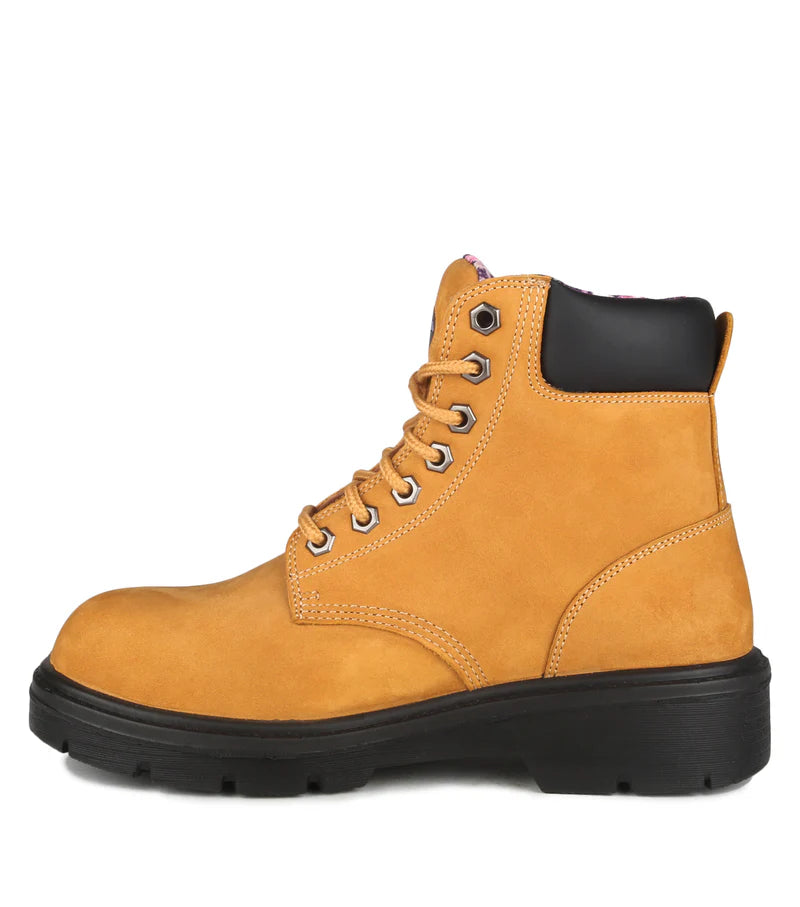 Acton Prolady 5'' CSA Women's Leather Work Boots (Tan/Black)
