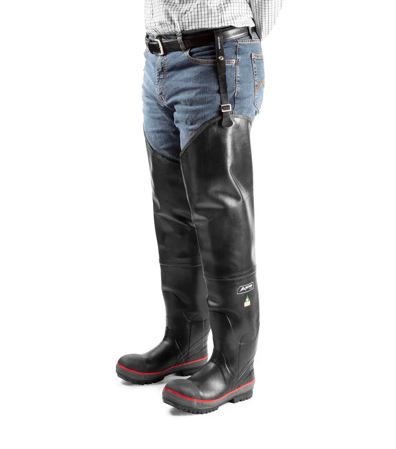 Acton Protecto Hip 2.0 Black 29" CSA Thigh-High Work Boots