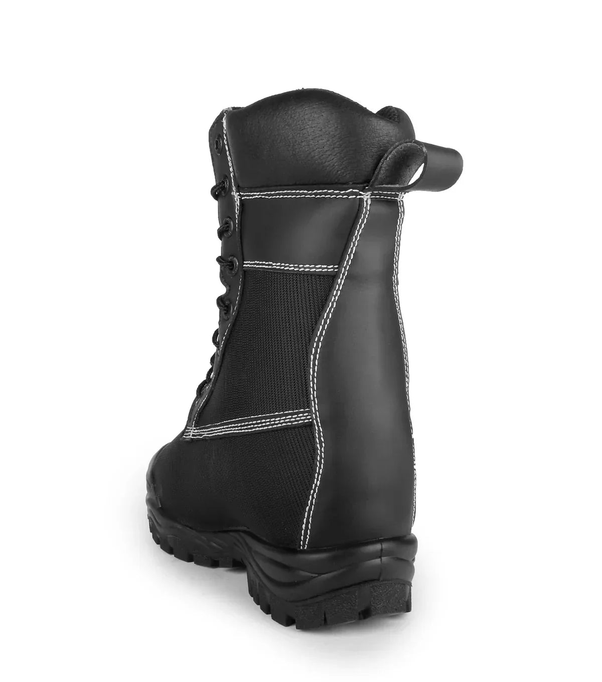 STC Larch, Black | 9" Nylon Work Boots | Internal Metguard Protection