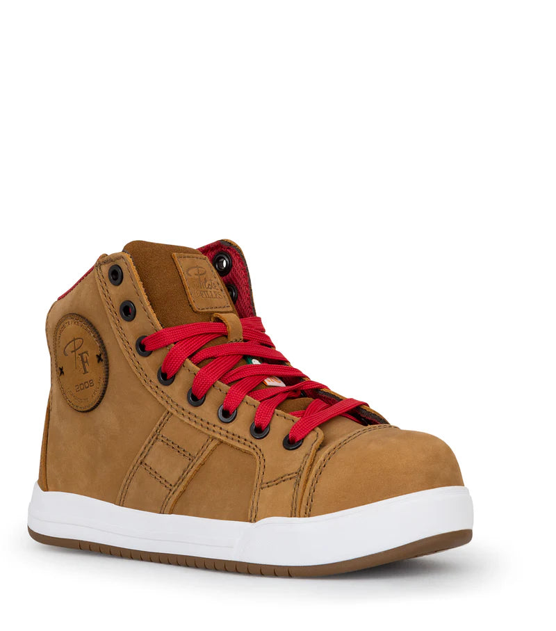 P&F PF690 Women's 6'' High-Top Leather Work Shoes, CSA Metal-Free