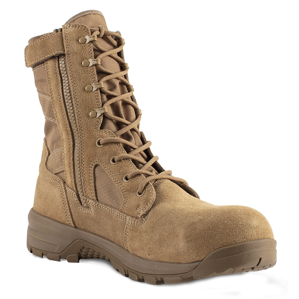 Belleville Boots SPEAR POINT BV508Z CT - Hot Weather Composite Toe Side-Zip Boot - Coyote