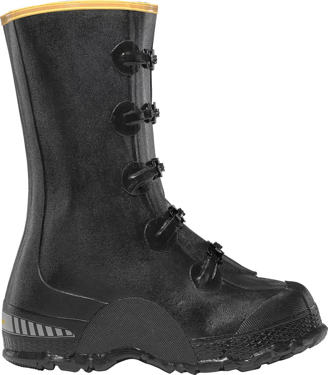 LACROSSE Men's ZXT Buckle Deep Heel Overshoe 14" Black