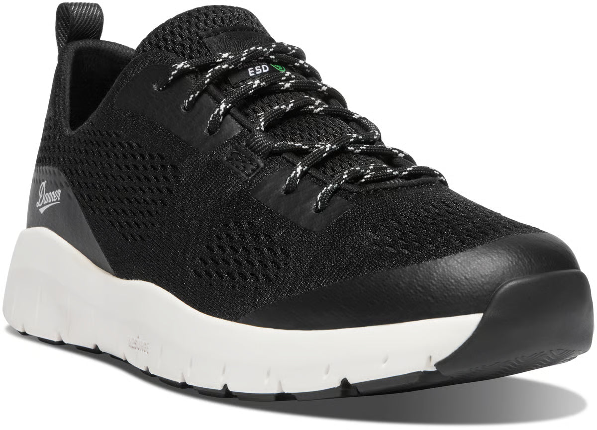 Women's Run Time 3" Black/White ESD