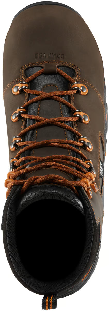 Men's Vicious 6" Brown/Orange MET/NMT