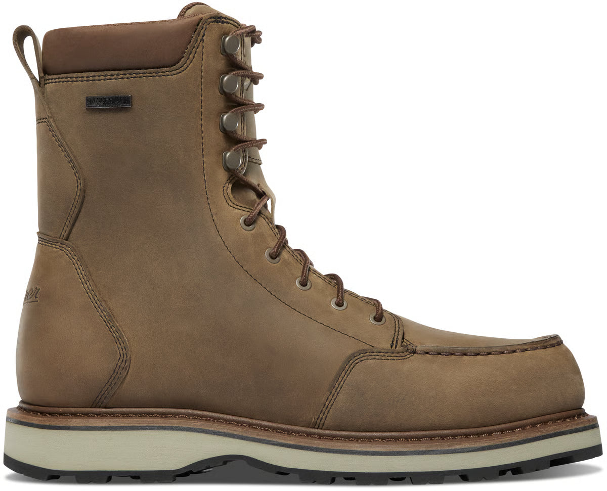Men's Cedar River Moc Toe Hunter 8" Timberwolf