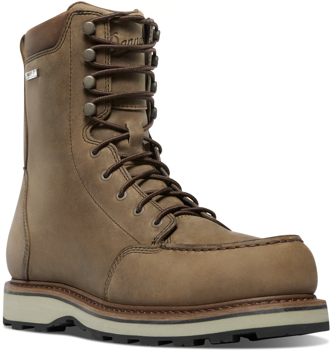 Men's Cedar River Moc Toe Hunter 8" Timberwolf