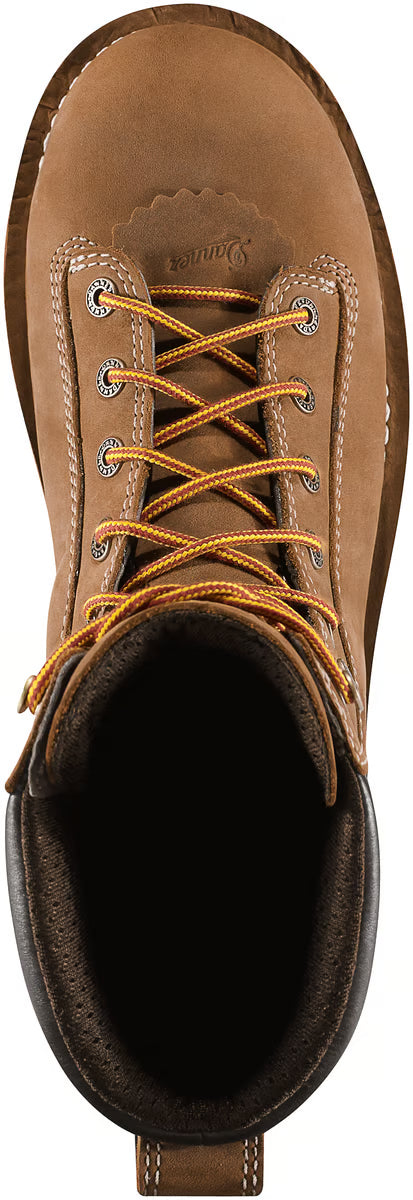 Men's Quarry USA 8" Distressed Brown 400G NMT