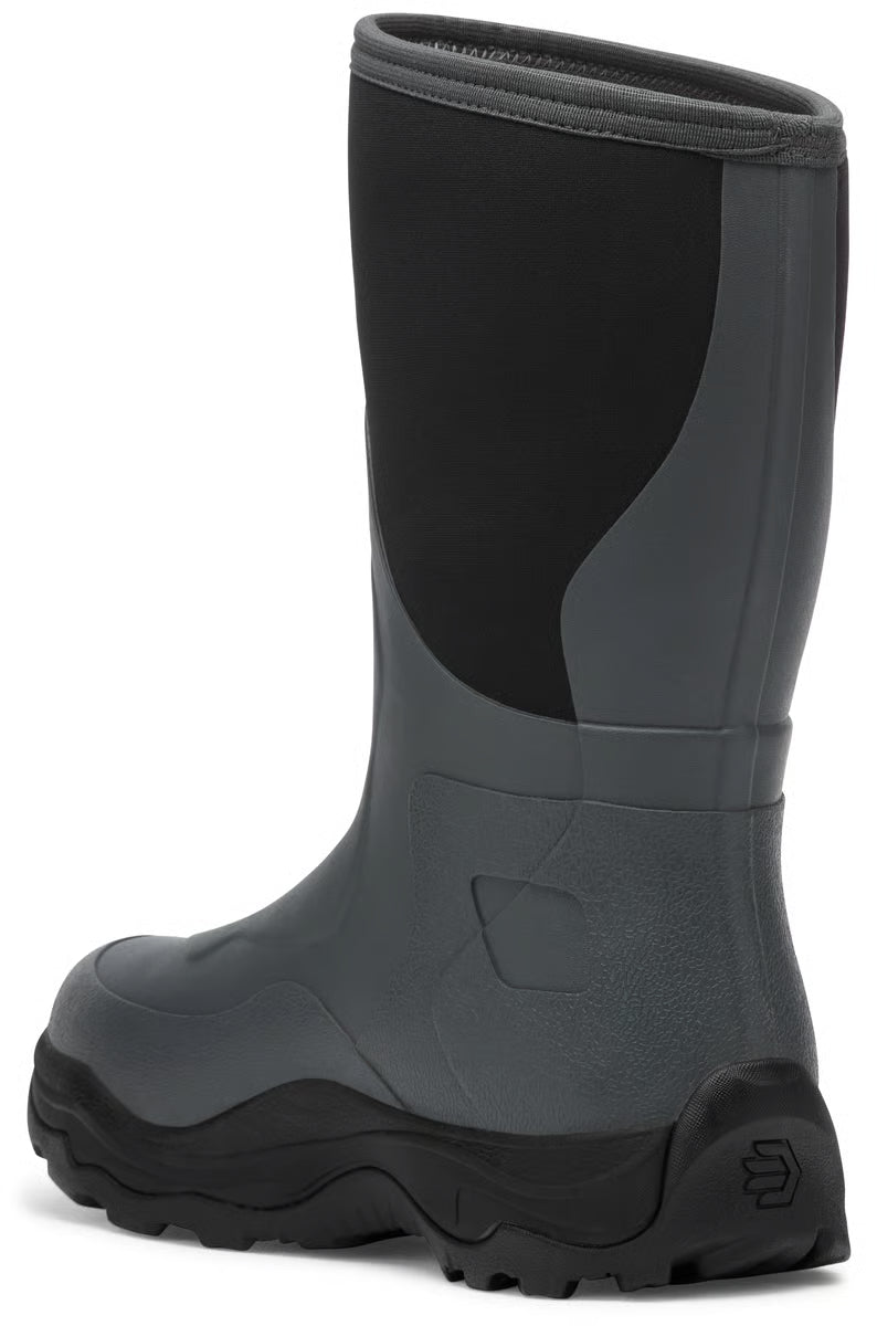 LACROSSE Men's Alpha Agility Field Boot 12" Black/Gray