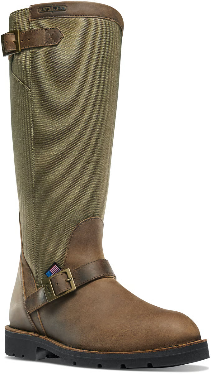 Men's San Angelo Snake Boot 17" Brown