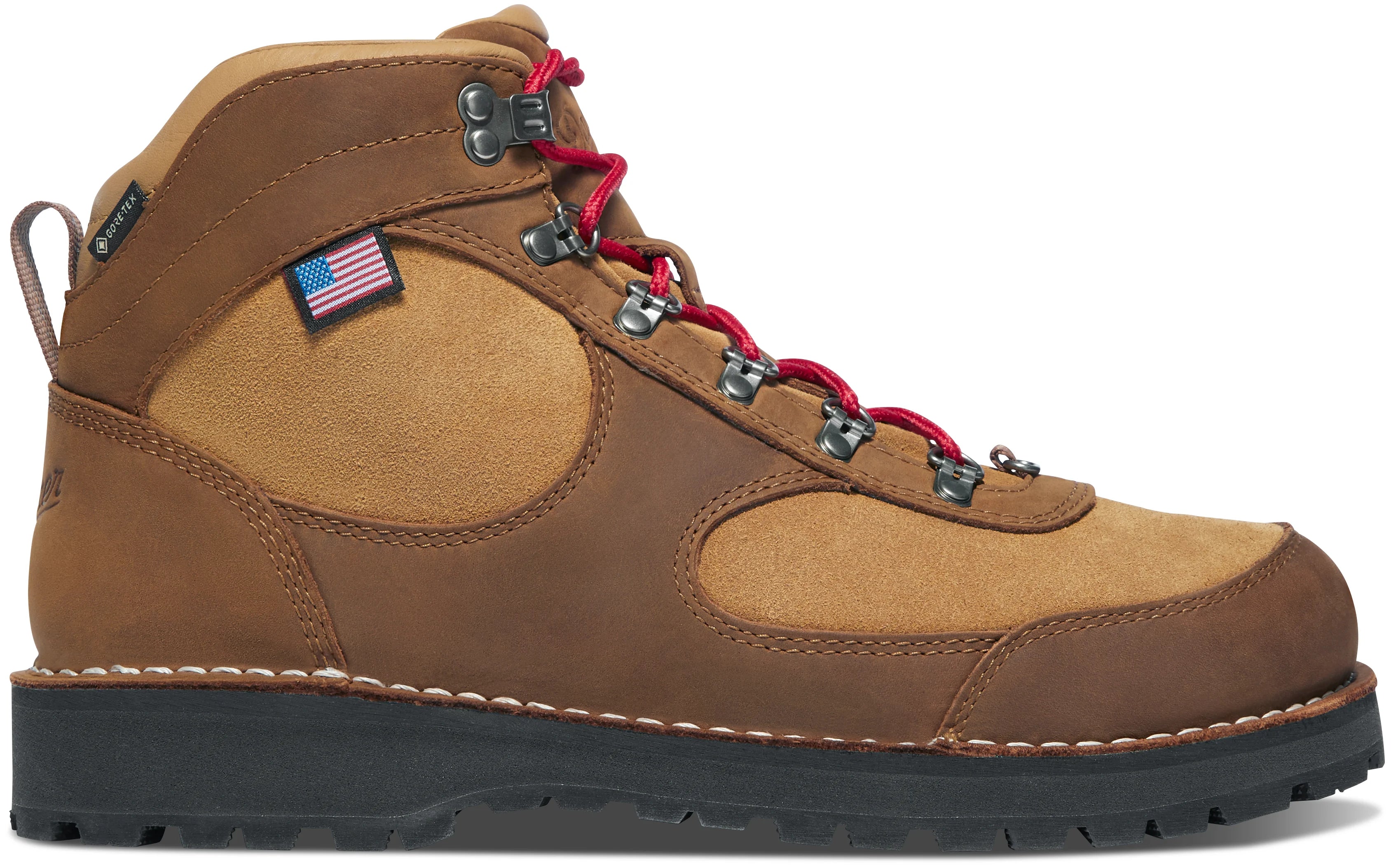 Men's Cascade Crest 5" Grizzly Brown/Rhodo Red GTX