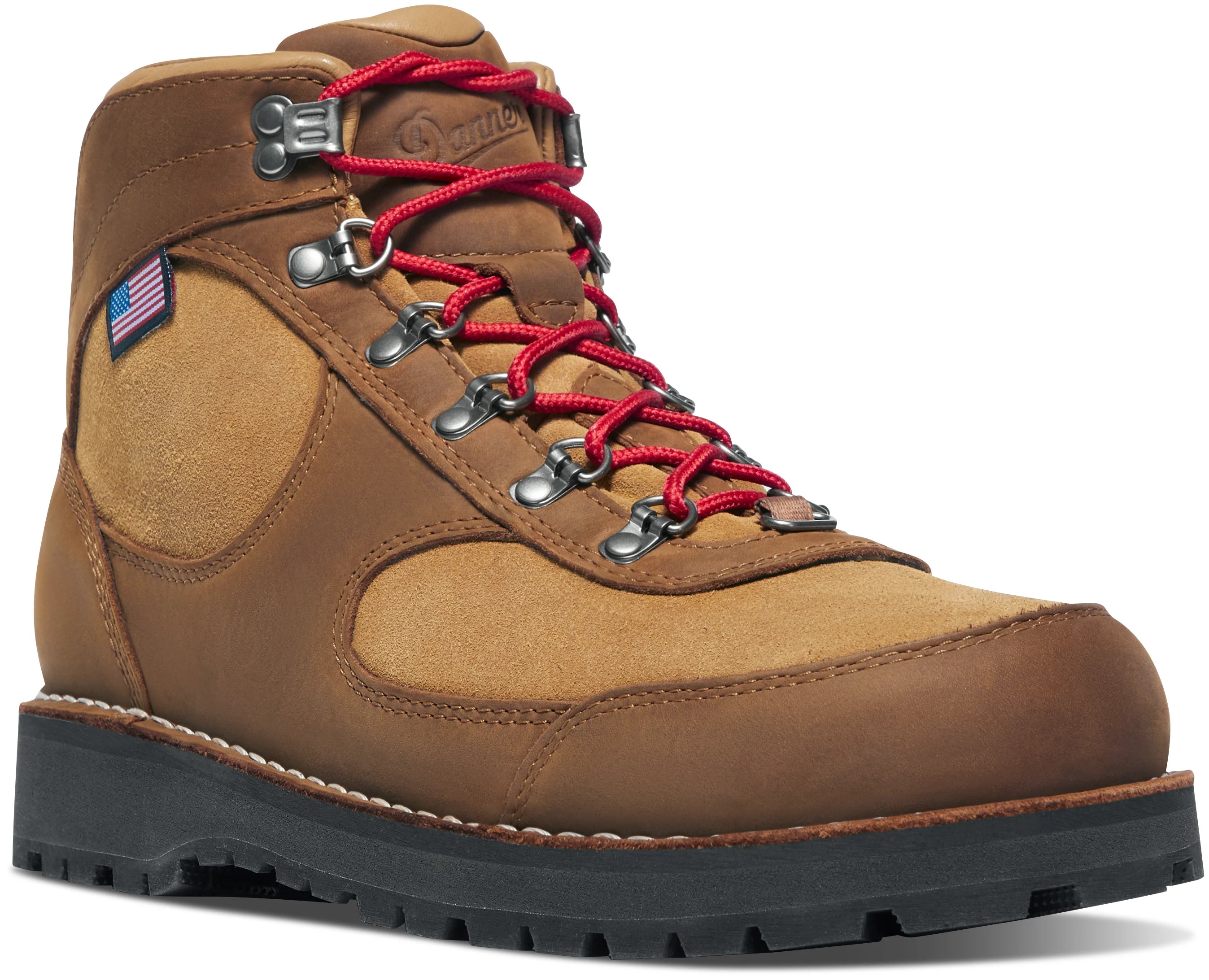 Men's Cascade Crest 5" Grizzly Brown/Rhodo Red GTX