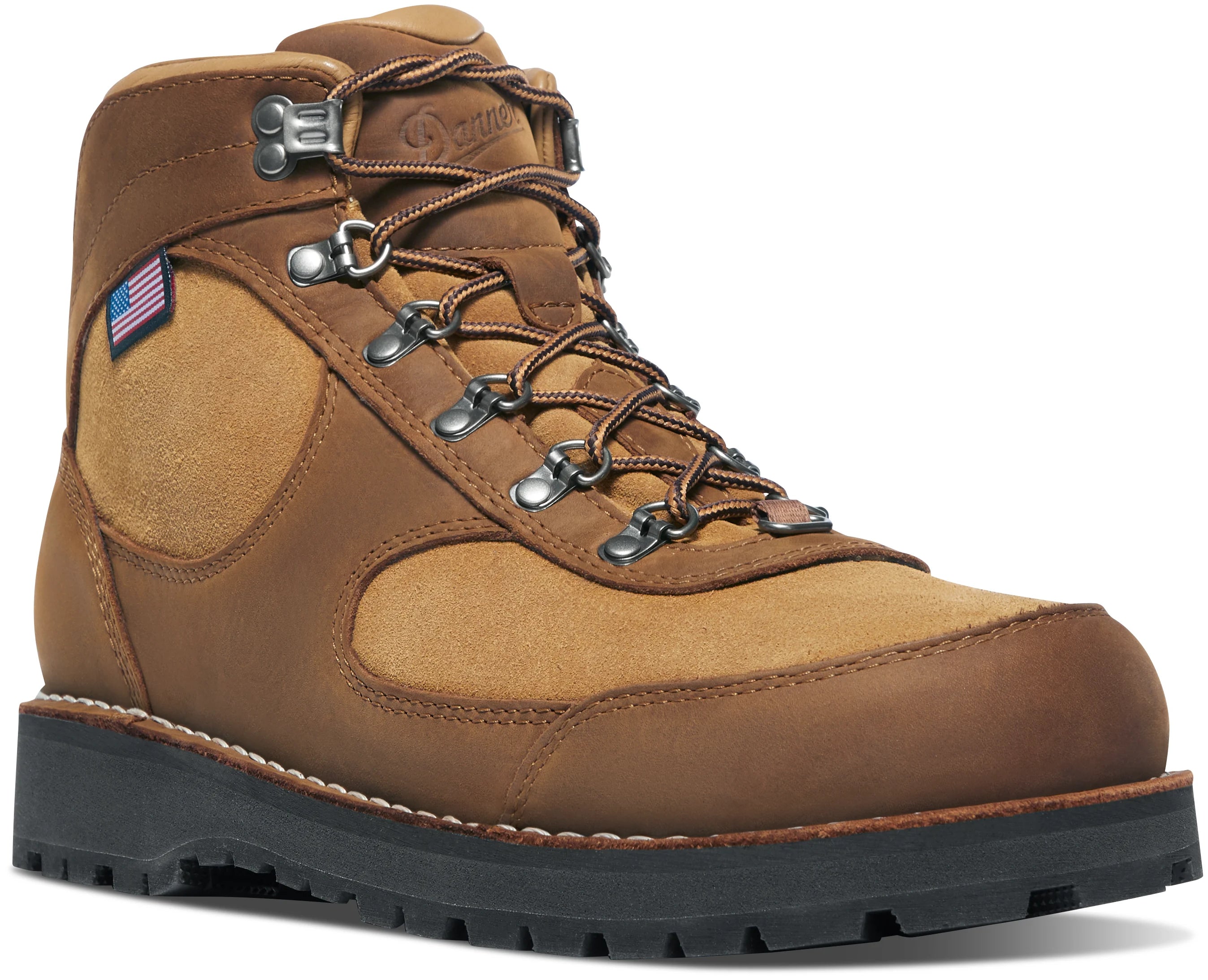 Men's Cascade Crest 5" Grizzly Brown/Rhodo Red GTX