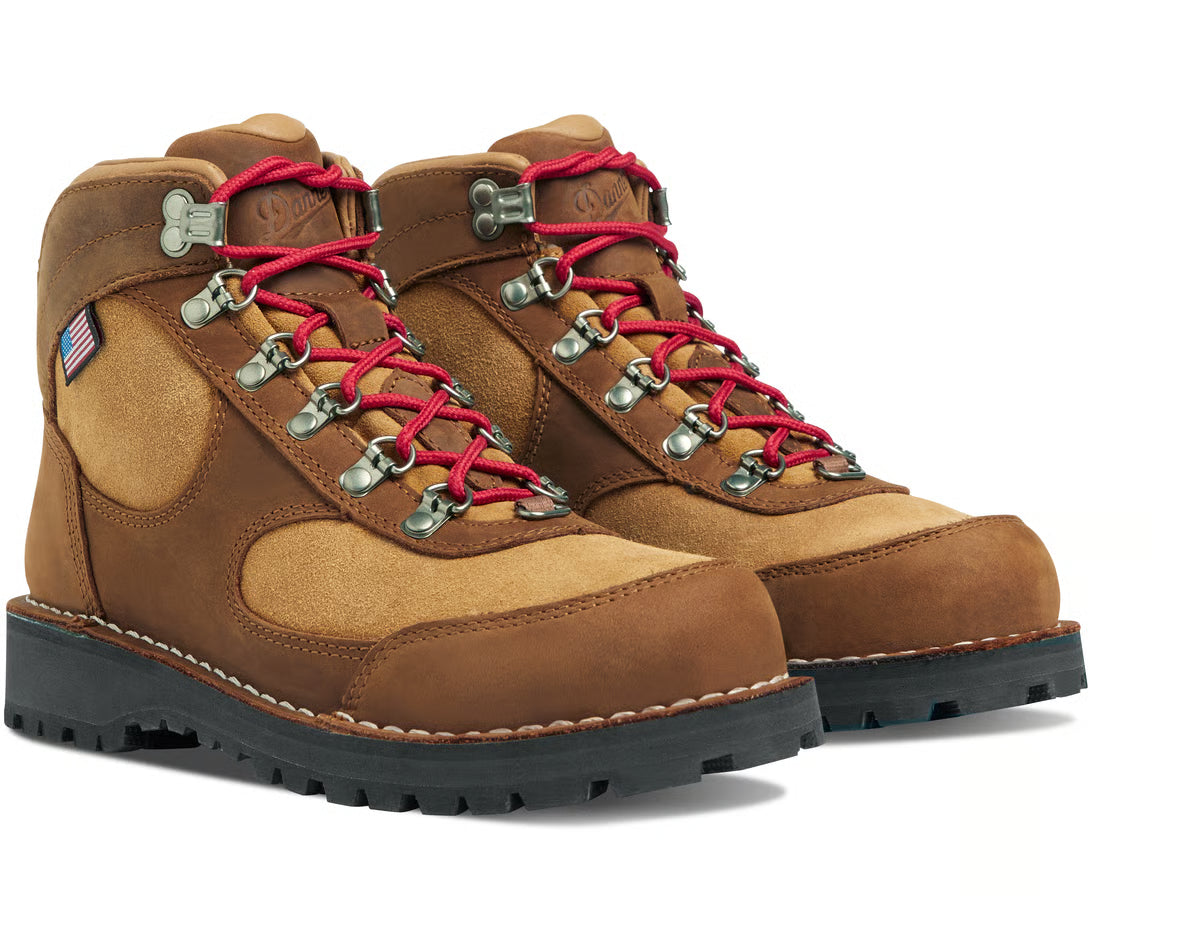 Women's Cascade Crest 5" Grizzly Brown/Rhodo Red GTX