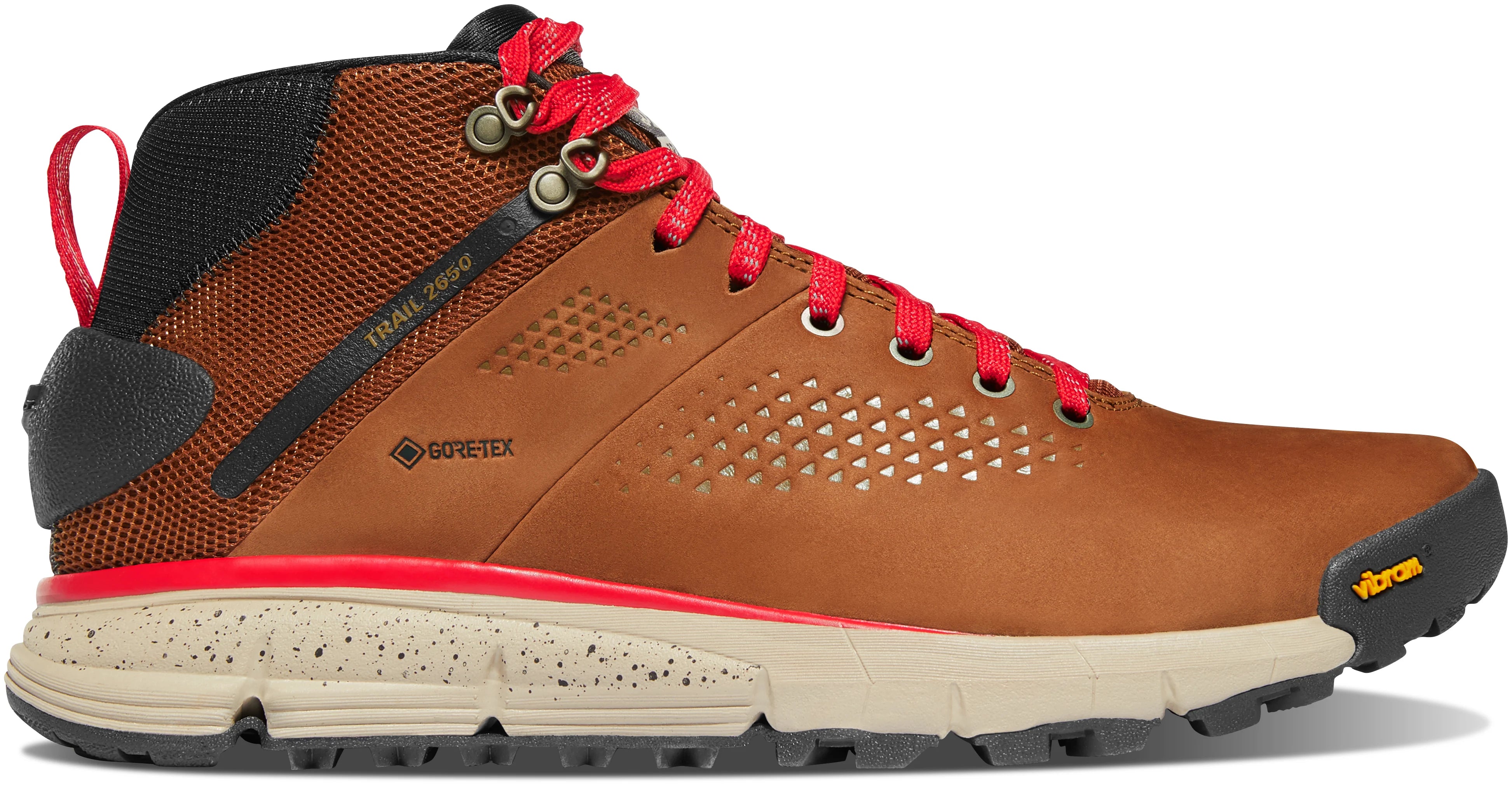 Men's Trail 2650 Mid 4" Brown/Red GTX
